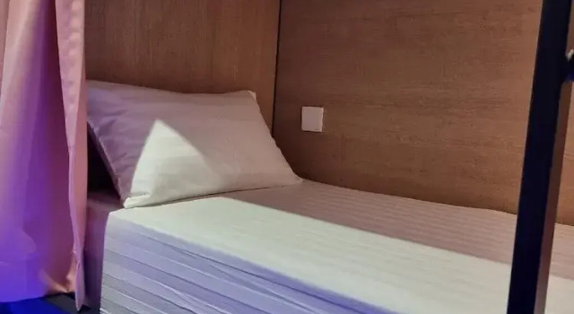 Кровать в общем номере Laman Green Hotel Seksyen 7