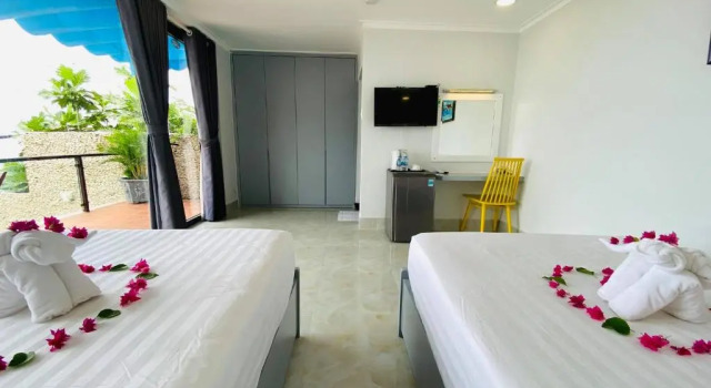 Двухместный номер Deluxe с видом на море Vivian Hotel Mui Ne