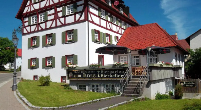 Gasthaus Hotel zum Kreuz, Reserva ahora Hotel Stetten am Kalten Markt Upper Danube