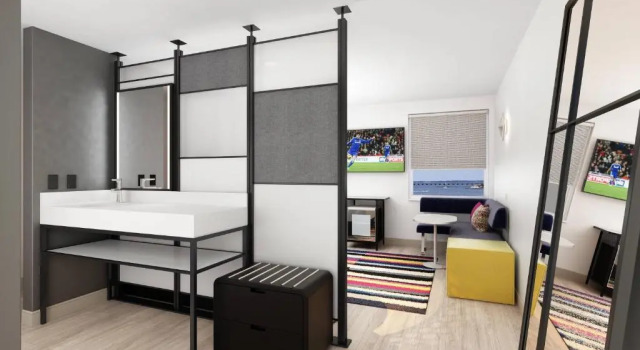 Четырёхместный номер Standard Aloft by Marriott Austin Southwest