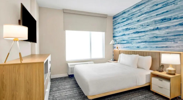 Двухместный люкс TownePlace Suites by Marriott Asheville West
