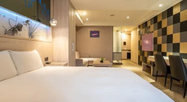 Двухместный люкс Deluxe Guide Hotel Taichung Ziyou
