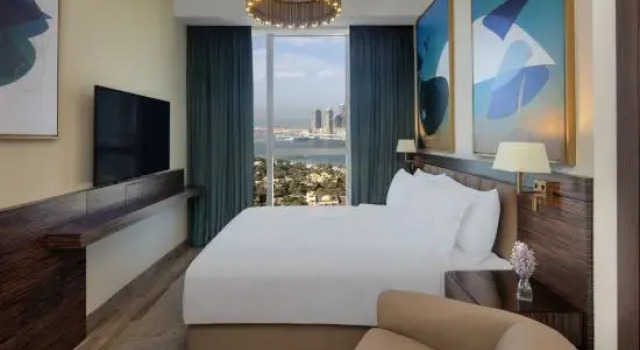 Апартаменты с 2 комнатами с видом на море Avani Plus Palm View Dubai Hotel & Suites