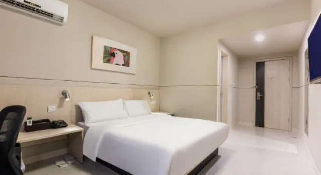 Двухместный номер Standard Jinjiang Inn Suzhou Shihu International Education Park