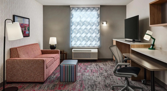 Двухместный люкс c 1 комнатой Home2 Suites By Hilton Rapid City