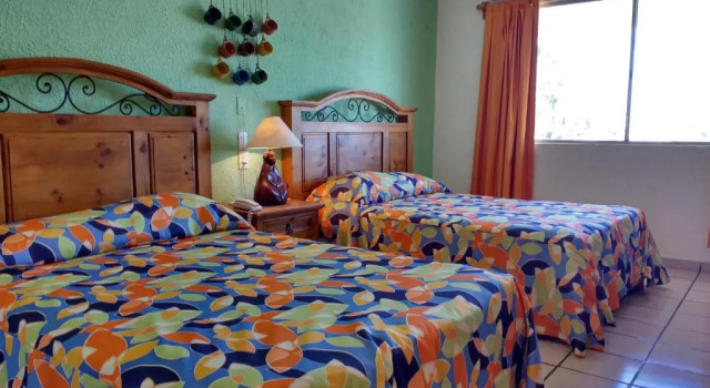 Двухместный номер Standard с красивым видом из окна Hotel Hacienda Bugambilias La Paz