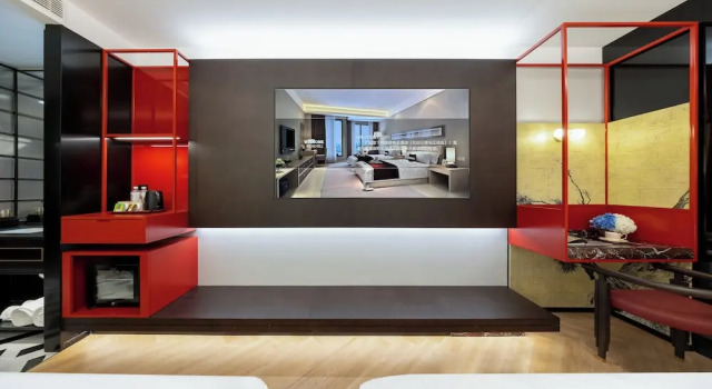 Трёхместный семейный номер Standard с видом на город Beijing Tangfu Sanlitun BOUTIQUE Hotel