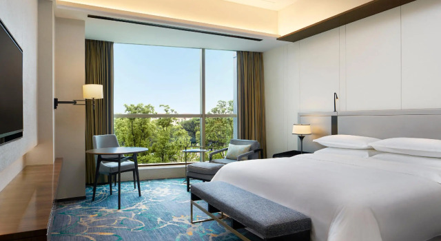 Двухместный номер Deluxe Sheraton Shanghai Chongming Hotel