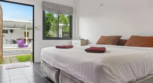 Двухместный номер Standard с видом на сад Samui Backpacker Hotel