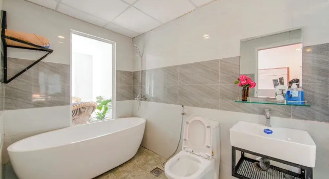 Двухместный номер Standard с видом на сад Homestay Vuon Phap BMT