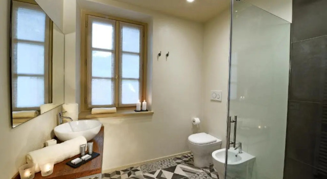 Junior suite con balcone Cascina Alberta