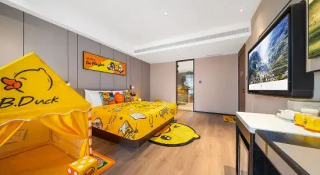 Двухместный семейный люкс Atour Hotel High Tech Chengdu