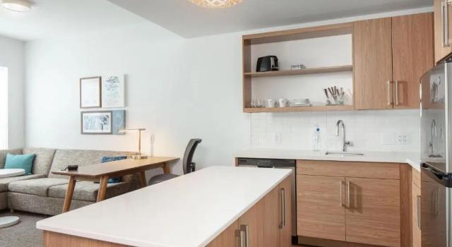 Двухместный люкс c 1 комнатой Element by Marriott Iowa City
