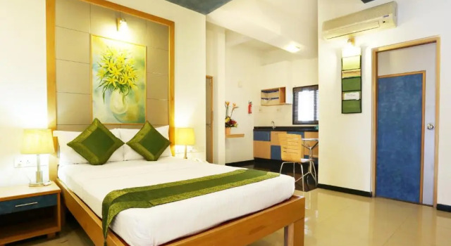 Номер Deluxe Treebo Edha Suites Koramangala