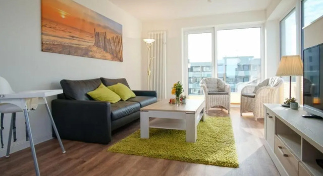 Duenenpark-Heiligenhafen-Haus-Duenengras-Wohnung-11-Duenenlounge, Забронировать Отель Хайлигенхафен земля Шлезвиг-Гольштейн