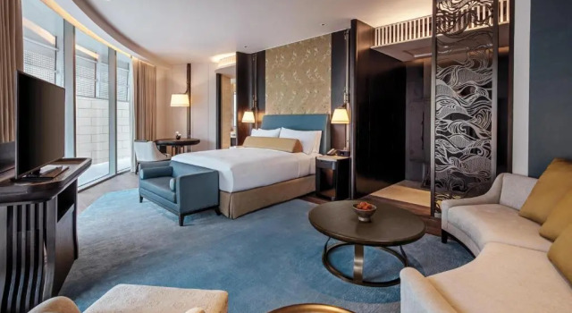 Двухместный люкс Deluxe Waldorf Astoria Bangkok