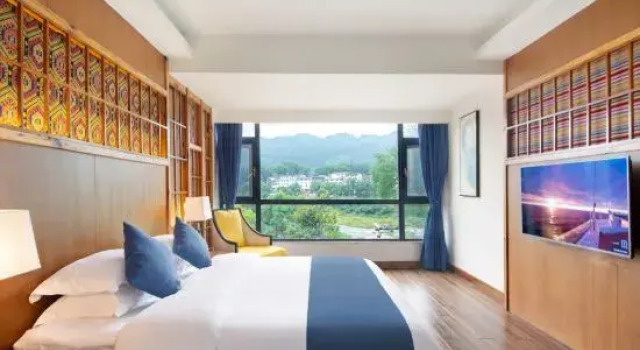 Семейный люкс Premier с красивым видом из окна Zhuangzhu Boutique Hotel