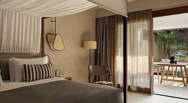 Двухместный полулюкс with Jetted Tub Ottoman Aulus Lindos Rhodes, All-Inclusive Resort, Curio Collection by Hilton