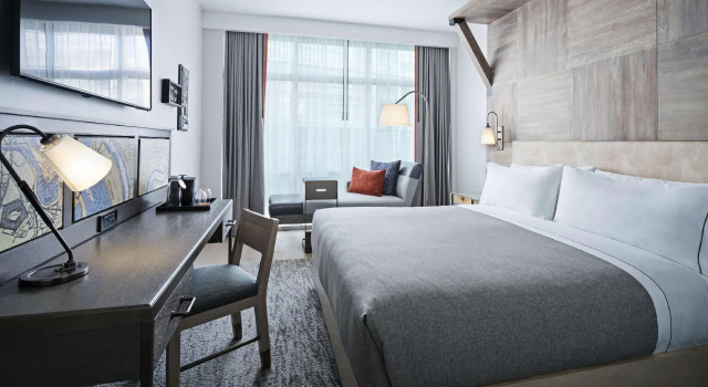 Двухместный номер с видом на гавань Canopy By Hilton Washington DC The Wharf