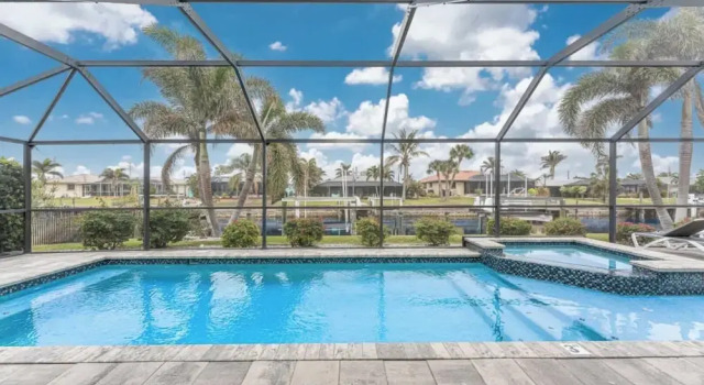 Tranquility Waterfront Villa Pool Dock