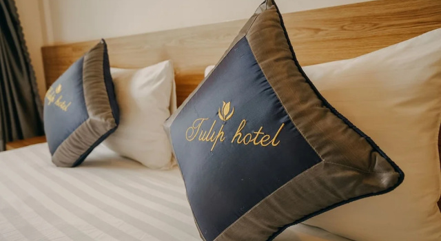 Номер Deluxe с балконом Tulip Hotel