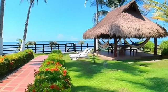 Шале Tu casa de playa frente al mar en Tolú