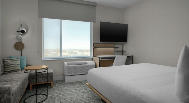 Четырёхместная студия Towneplace Suites El Paso Northwest