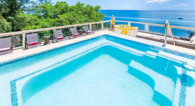 Villa Del Playa Penthouse #5, Book Villa Sommerhuse i Roatan, Hytte