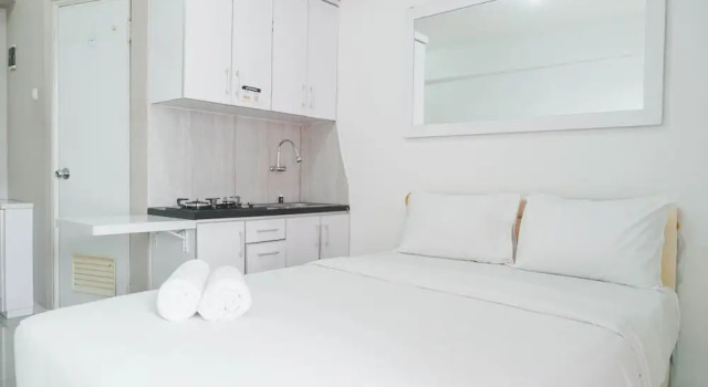 Homey And Comfortable Studio At Green Pramuka City Apartment, Book Apartment Jakarta Jakarta Province