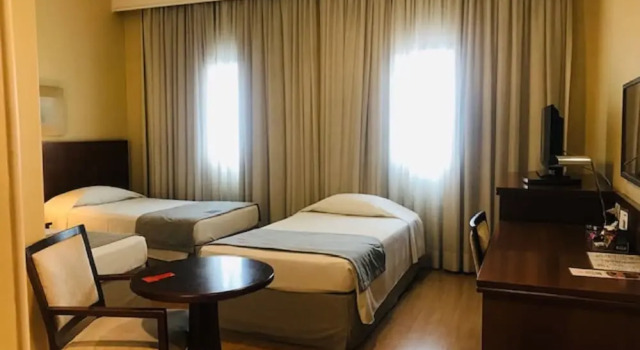 Трёхместный номер Standard Luz Plaza São Paulo