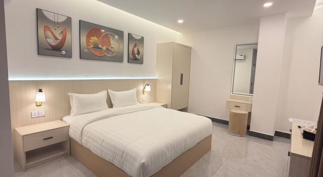 Двухместный номер Deluxe с видом на город The Sky Plus Hotel
