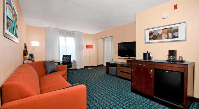 Двухместный люкс Executive c 1 комнатой Fairfield Inn & Suites Raleigh Durham Airport Research Triangle Park