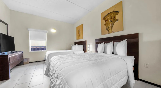 Люкс Presidential с 3 комнатами с балконом и с видом на океан Peninsula Island Resort & Spa - Beachfront Property at South Padre Island