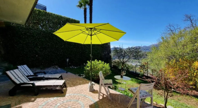 Апартаменты c 1 комнатой I Vallata Paradise I Free Parking&10 minutes from Lugano with a big Garden&View