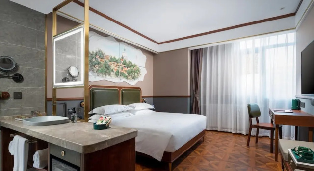 Двухместный номер Business с видом на город Nostalgia S Hotel (Beijing Xidan Financial Street Branch)