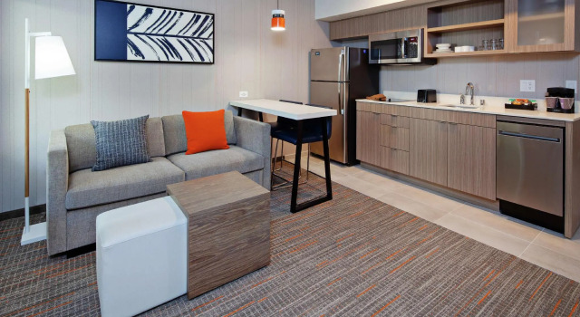 Двухместный люкс c 1 комнатой Homewood Suites By Hilton San Diego Central