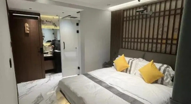 Люкс Deluxe Longxuan Residence Light Luxury Elegant Accommodation