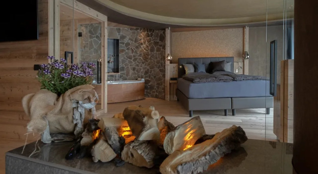 Люкс Deluxe La Roccia La Roccia Wellness Hotel