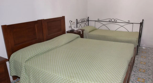 Трёхместный номер Standard с видом на сад Hotel Villaggio Stromboli - isola di Stromboli