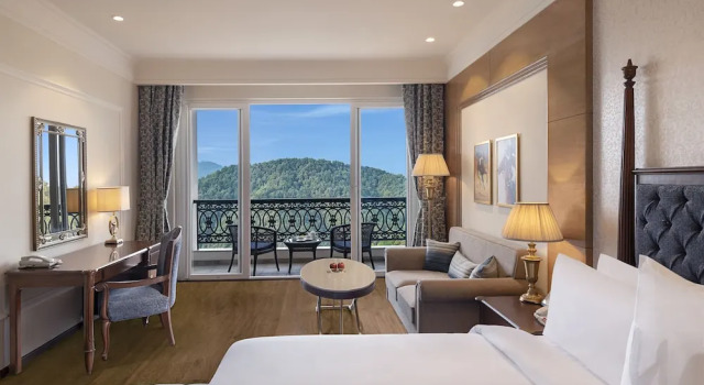Номер Deluxe с балконом Welcomhotel by ITC Hotels, Tavleen, Chail