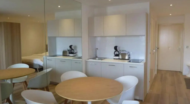 Апартаменты Appartement de standing à 5 min de la mer N 7210