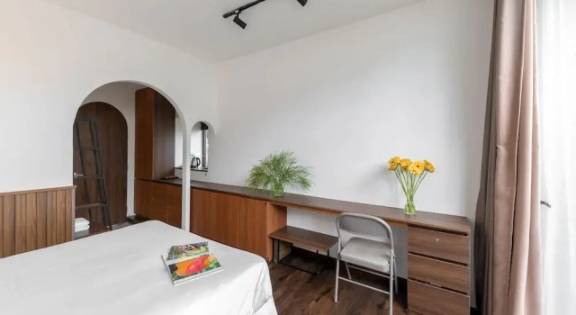 Двухместный номер Deluxe с видом на сад DMai Xanh Boutique Hotel Da Lat