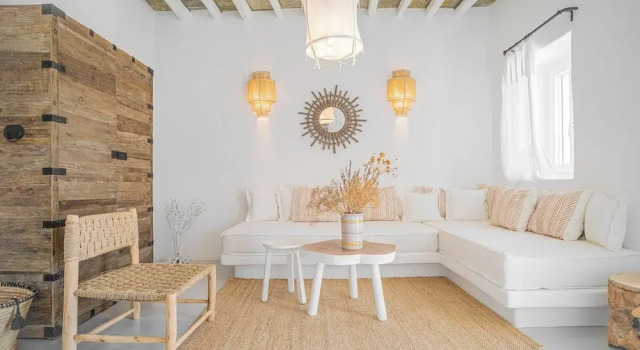 Makarias Traditional Luxury Villas, Забронировать Вилла Ано Мера остров Миконос