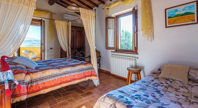Трёхместный номер Standard с видом на сад La Casa di Gelsomino