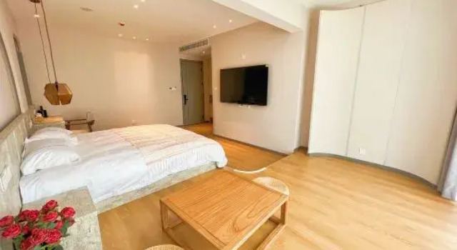 Люкс Zhongze Seaside Homestay (Qingdao Tangdaowan Hengda Golden Beach Shop)