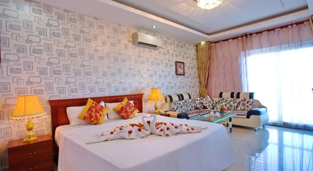 Номер Deluxe с балконом и с видом на море Romeliess Hotel