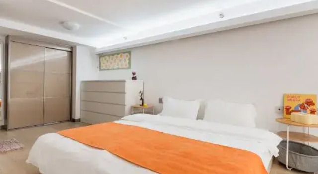 Двухместный люкс Wuxiang LOFT Seaview Holiday Beauty Hotel (Shenzhen Bohai City V Mansion)