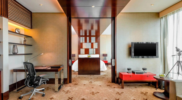 Двухместный люкс Club Lounge Access Renewal с видом на город The Westin Beijing Chaoyang