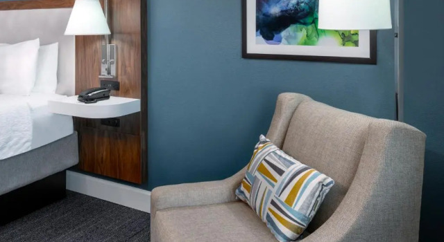 Двухместный номер Standard Hampton Inn Savannah Historic District