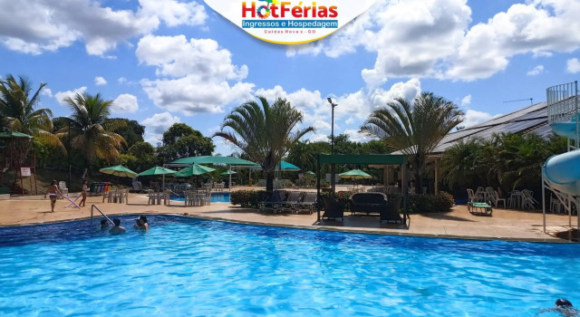 Apartamento em Caldas Novas, Flat a 200m do DiRoma Acqua Park e 500m do centro - HotFérias, Забронировать Апартаменты/квартира Калдас-Новас 